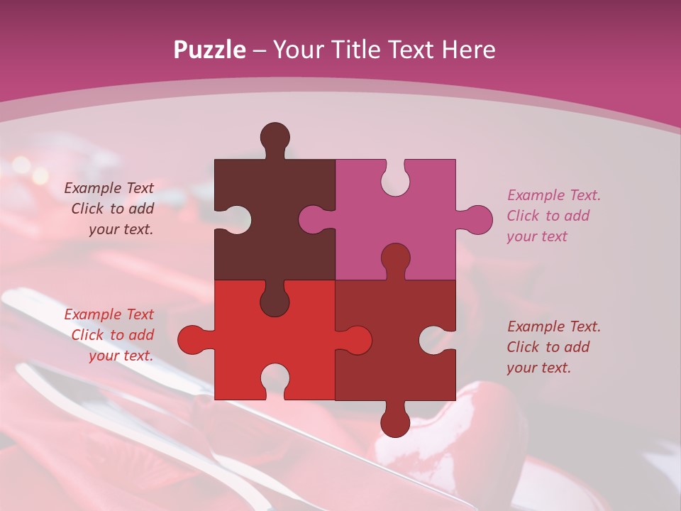 Wedding Lunch Dating PowerPoint Template