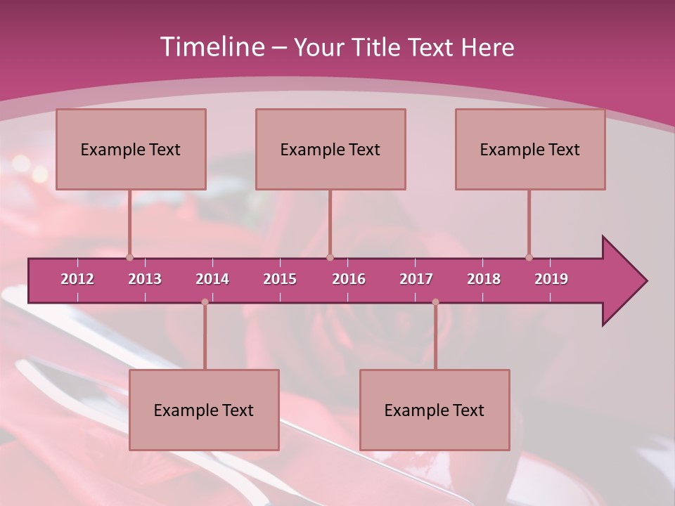 Wedding Lunch Dating PowerPoint Template