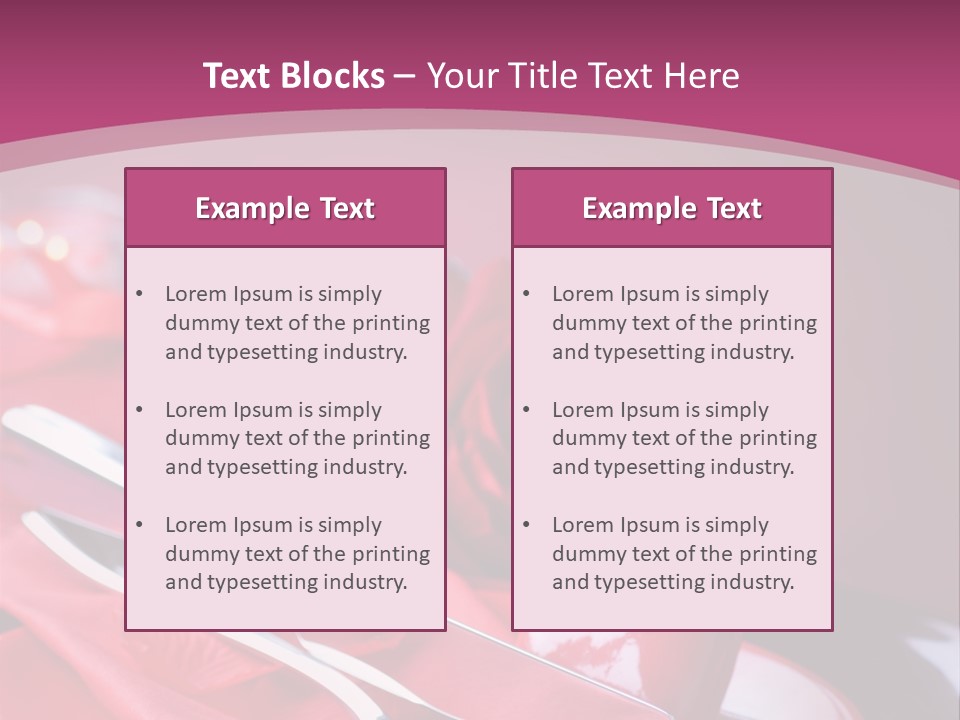 Wedding Lunch Dating PowerPoint Template