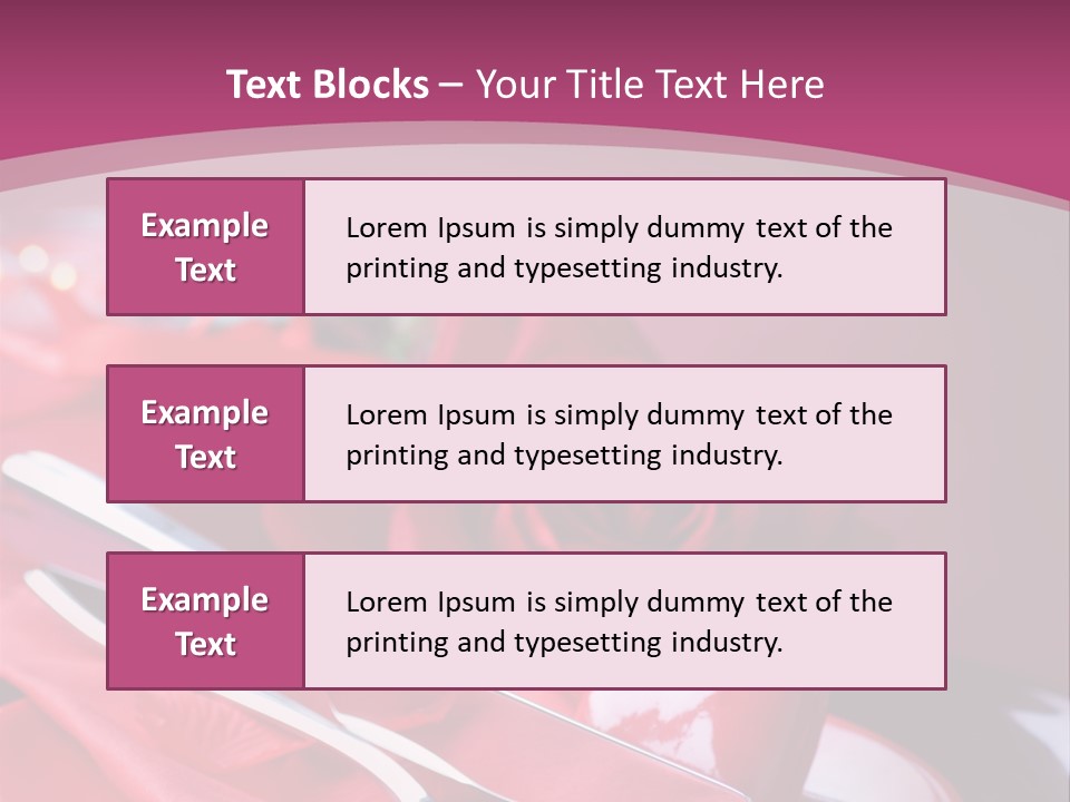 Wedding Lunch Dating PowerPoint Template