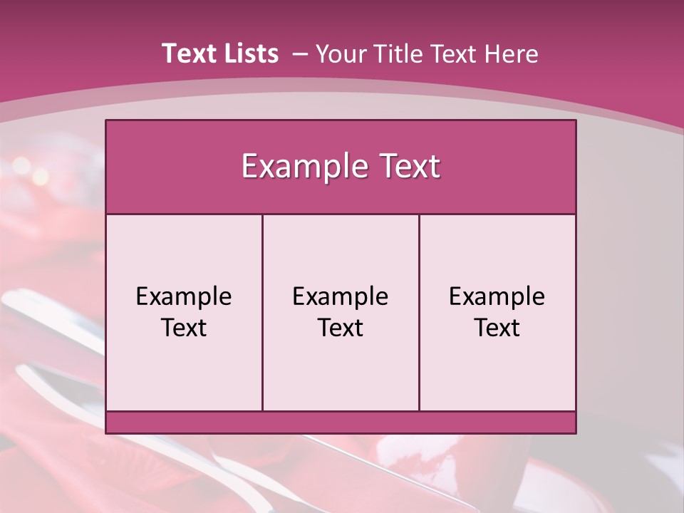 Wedding Lunch Dating PowerPoint Template