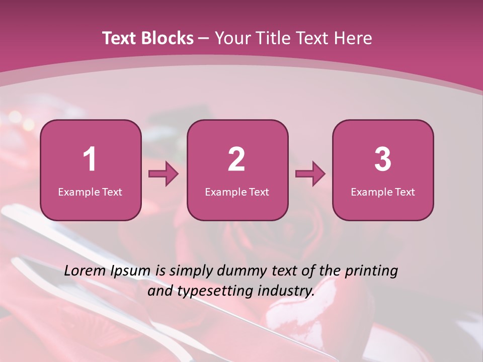 Wedding Lunch Dating PowerPoint Template