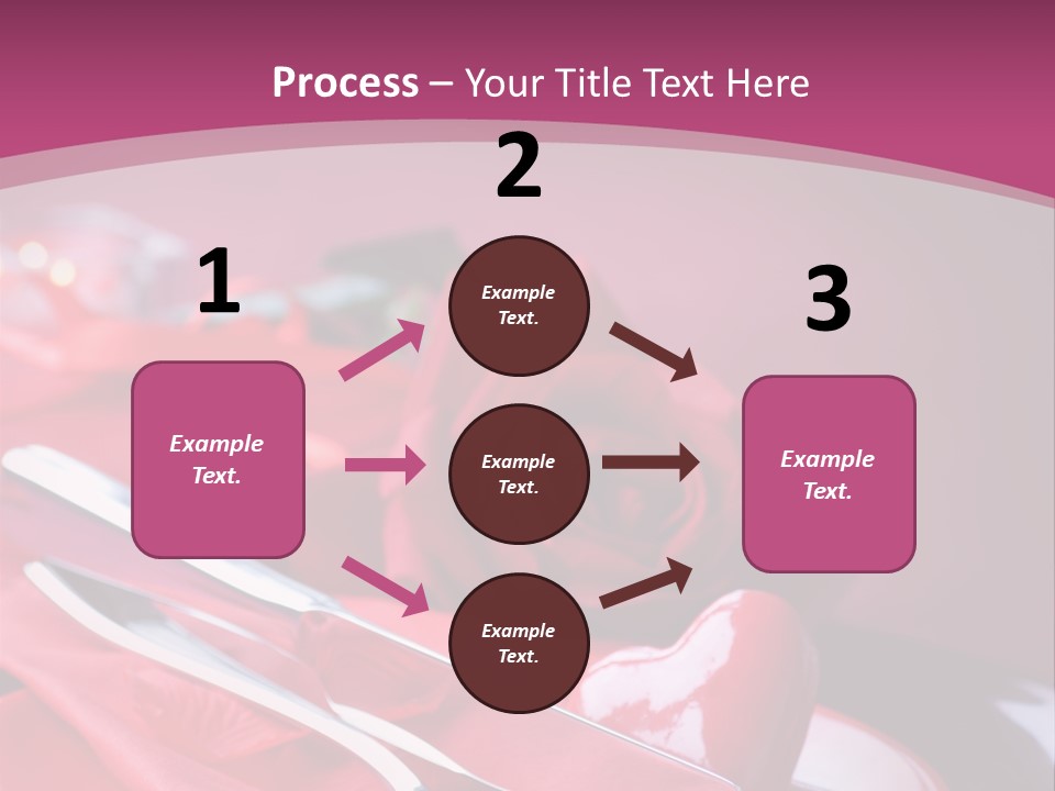 Wedding Lunch Dating PowerPoint Template