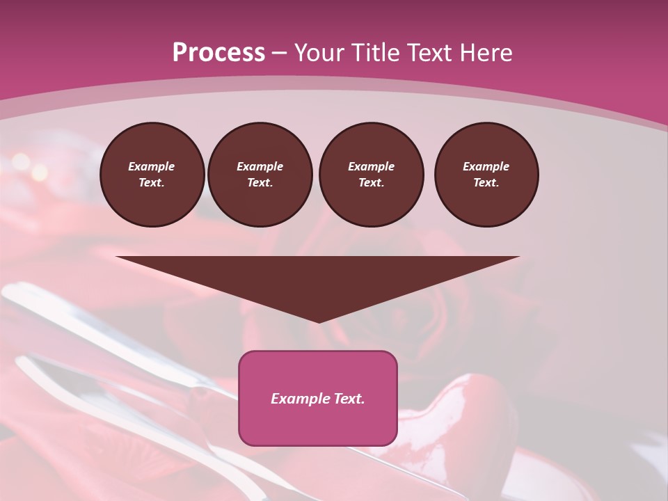 Wedding Lunch Dating PowerPoint Template