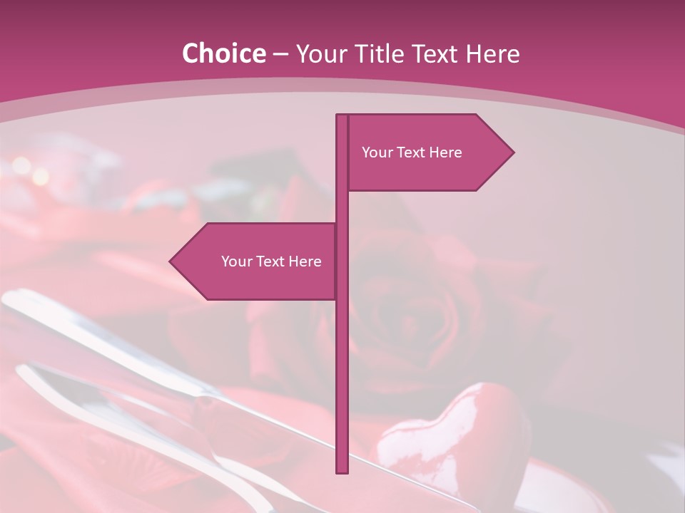 Wedding Lunch Dating PowerPoint Template