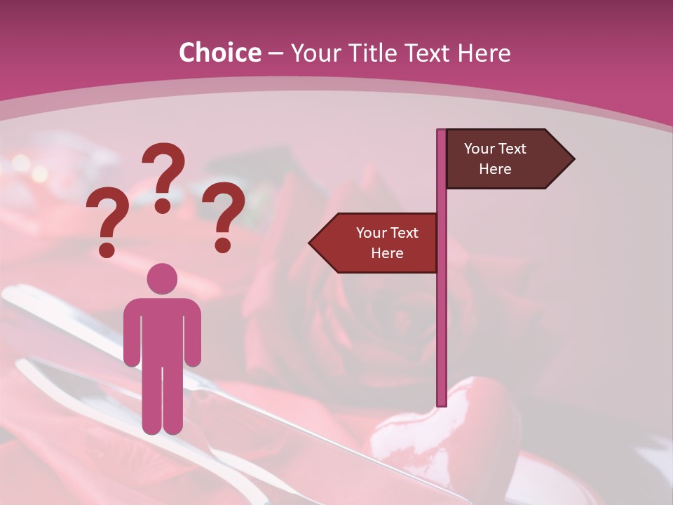 Wedding Lunch Dating PowerPoint Template