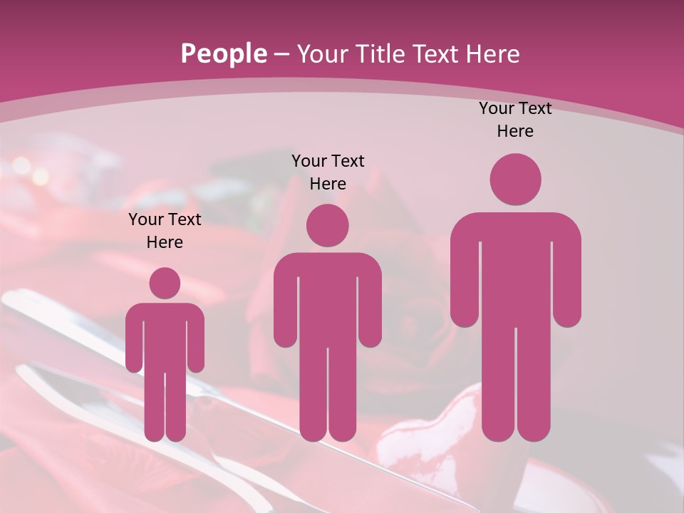 Wedding Lunch Dating PowerPoint Template