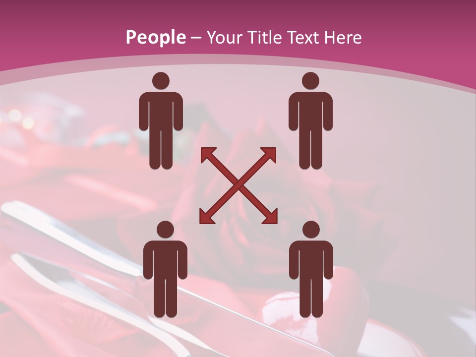 Wedding Lunch Dating PowerPoint Template