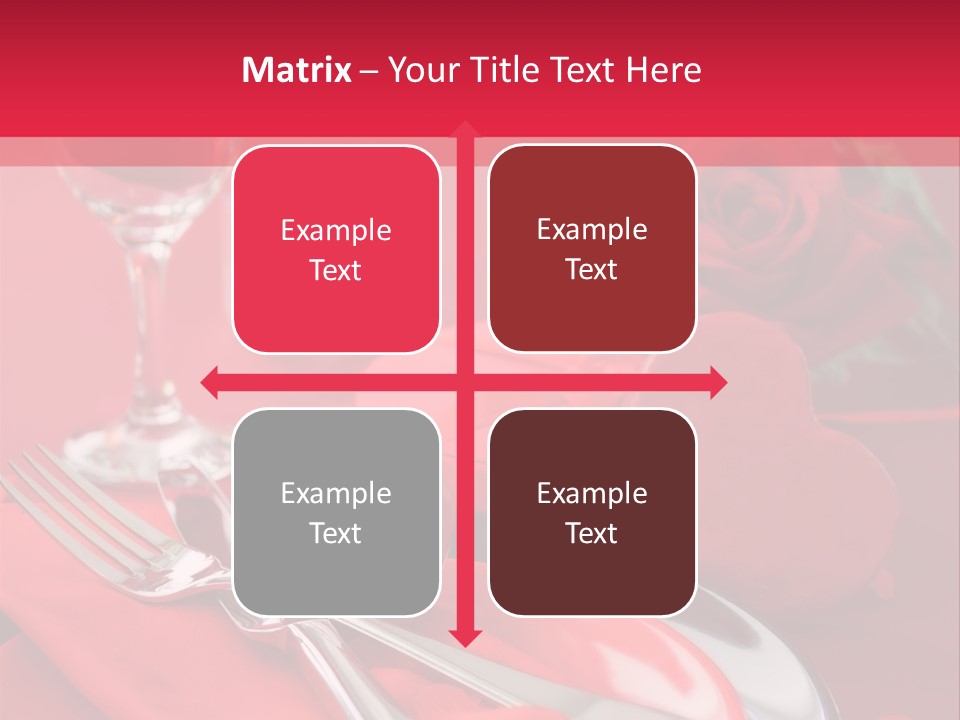 Card Flower Present PowerPoint Template