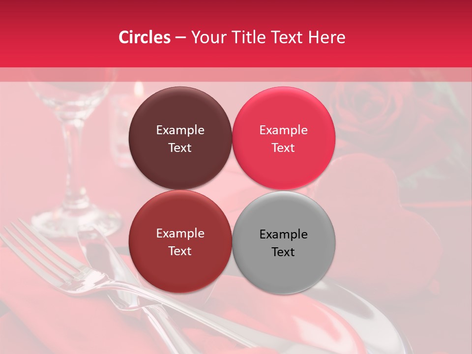 Card Flower Present PowerPoint Template