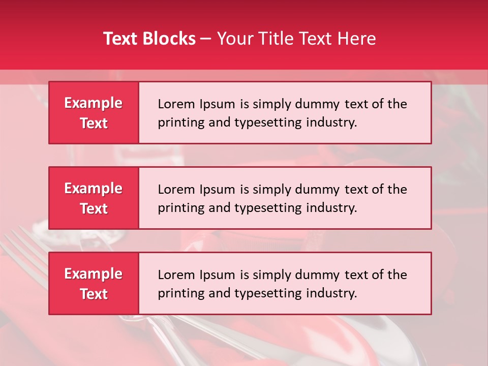 Card Flower Present PowerPoint Template