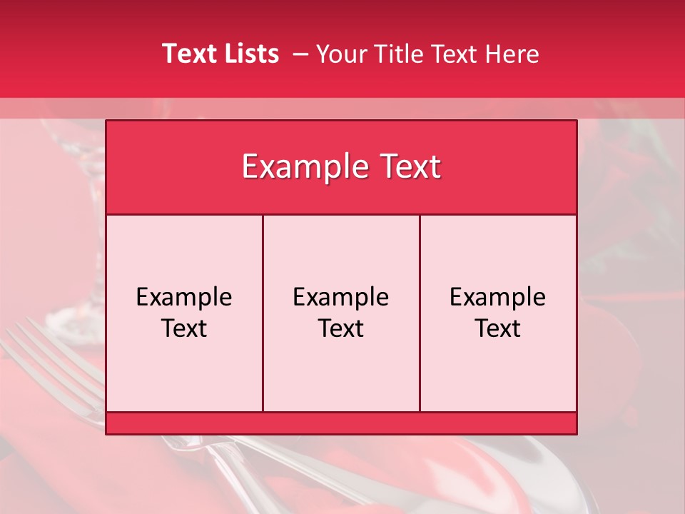 Card Flower Present PowerPoint Template