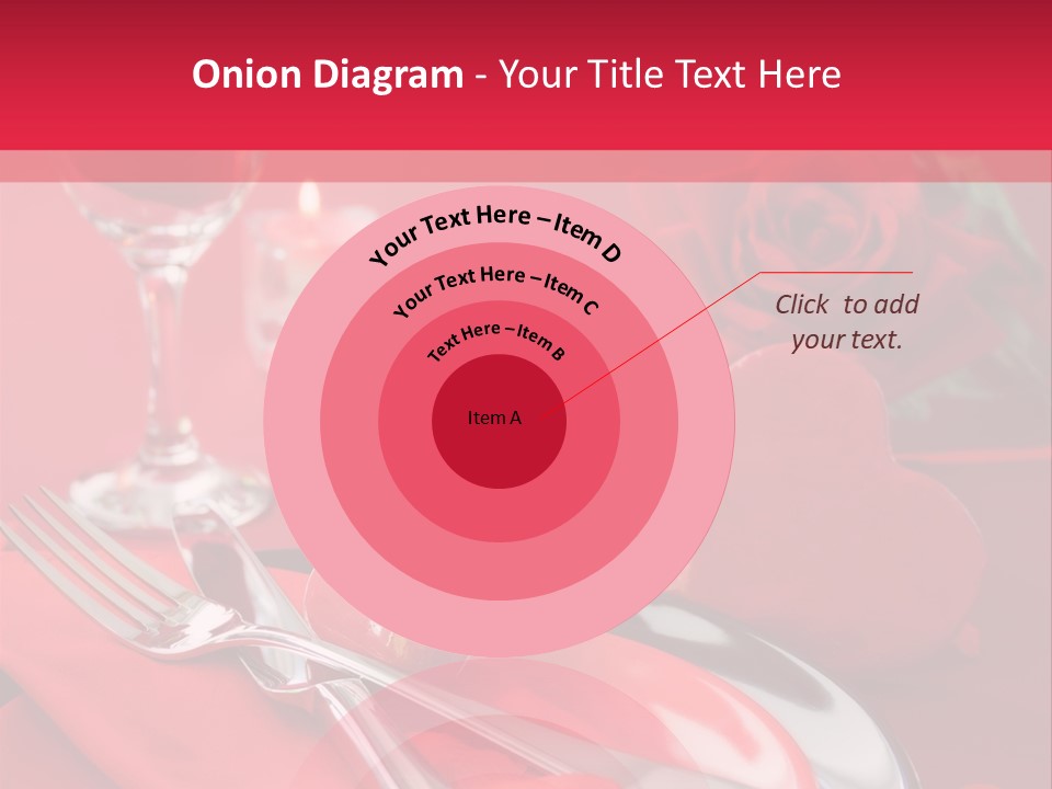 Card Flower Present PowerPoint Template