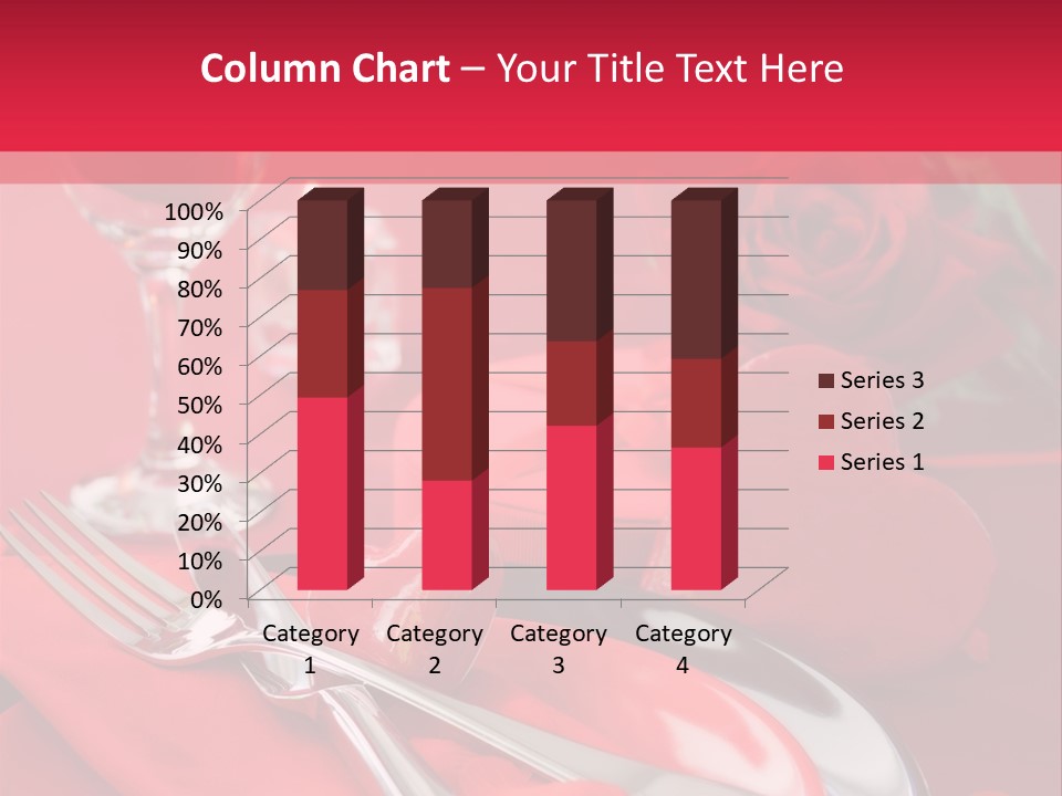 Card Flower Present PowerPoint Template
