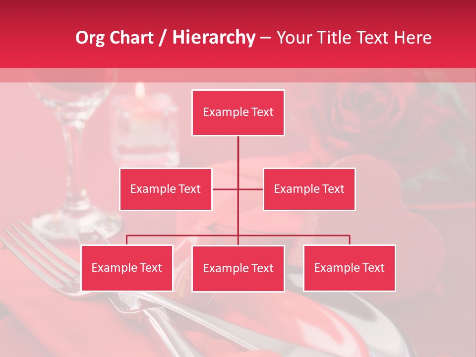 Card Flower Present PowerPoint Template