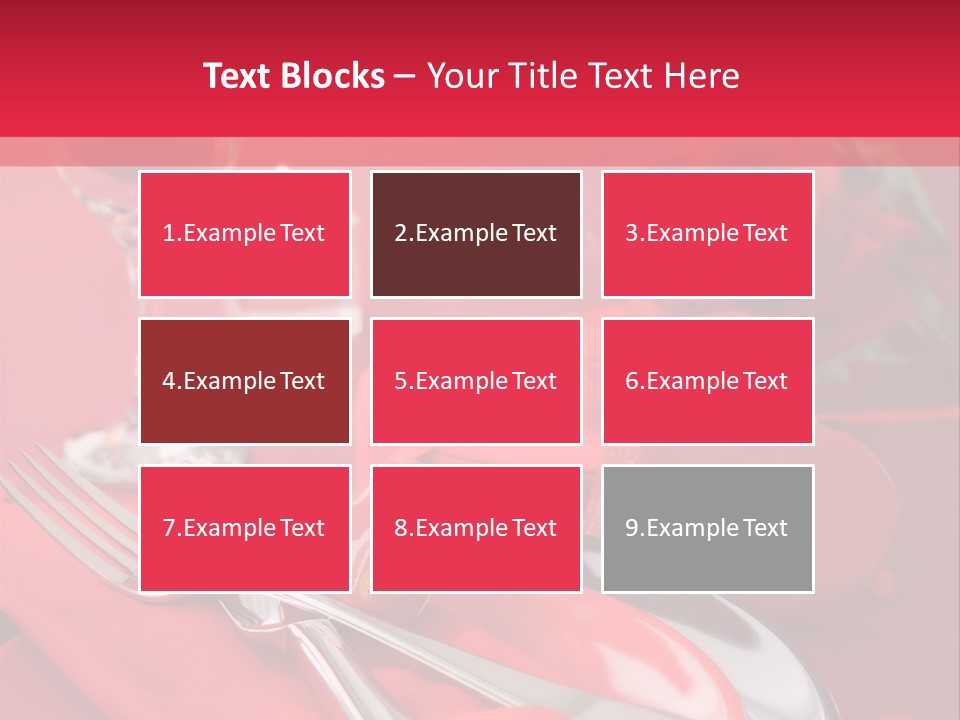 Card Flower Present PowerPoint Template