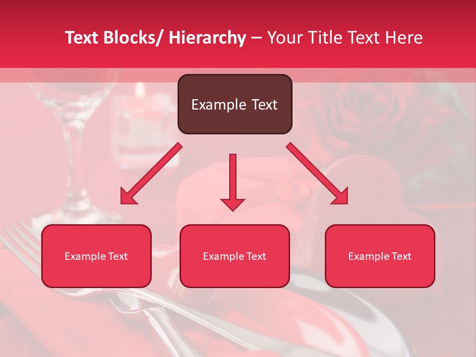 Card Flower Present PowerPoint Template