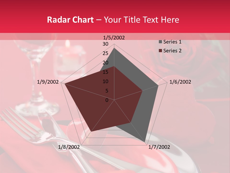 Card Flower Present PowerPoint Template