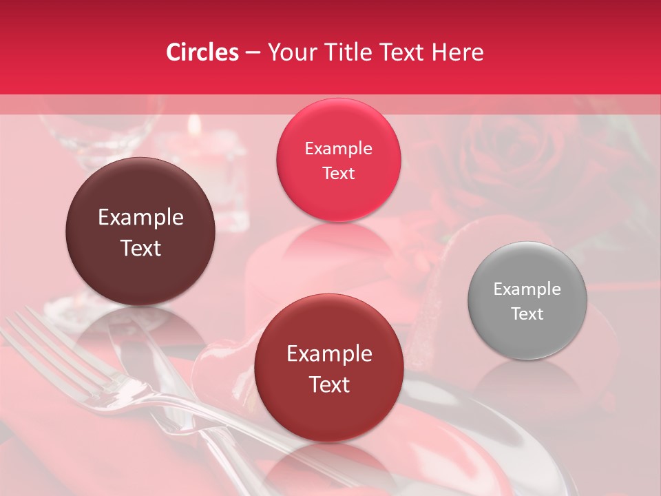 Card Flower Present PowerPoint Template