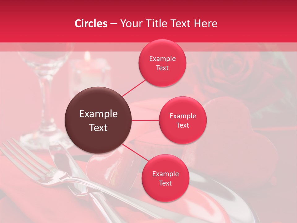 Card Flower Present PowerPoint Template