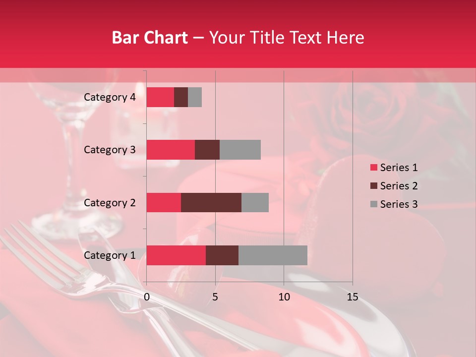 Card Flower Present PowerPoint Template