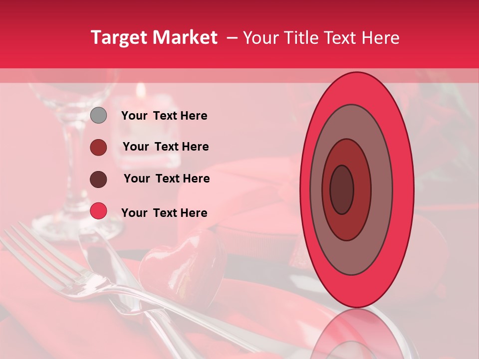 Card Flower Present PowerPoint Template