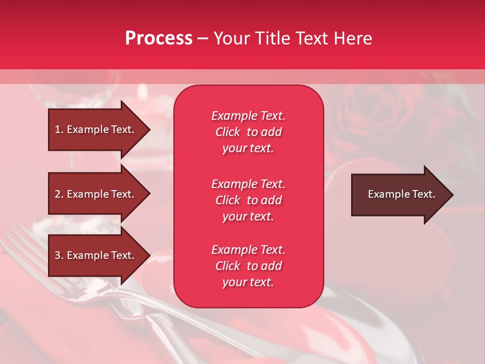 Card Flower Present PowerPoint Template