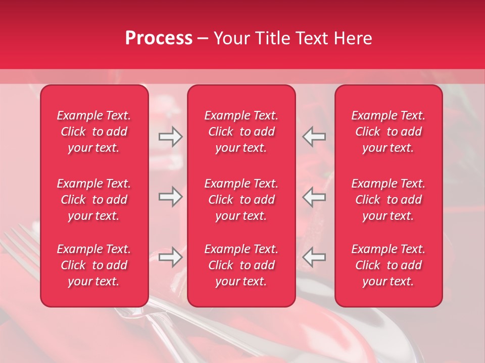 Card Flower Present PowerPoint Template