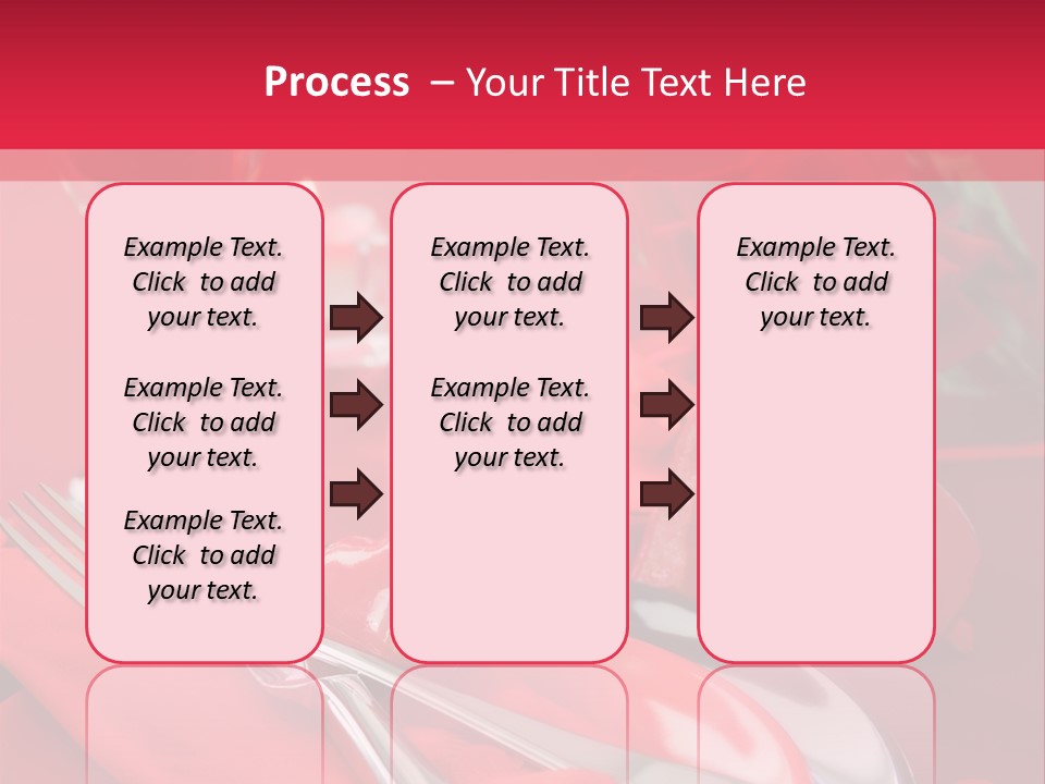Card Flower Present PowerPoint Template