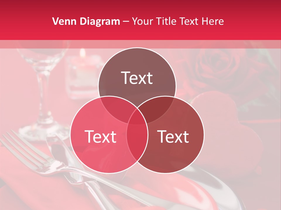 Card Flower Present PowerPoint Template