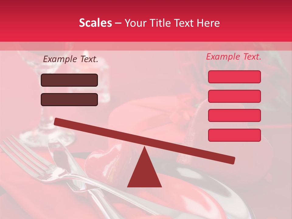 Card Flower Present PowerPoint Template