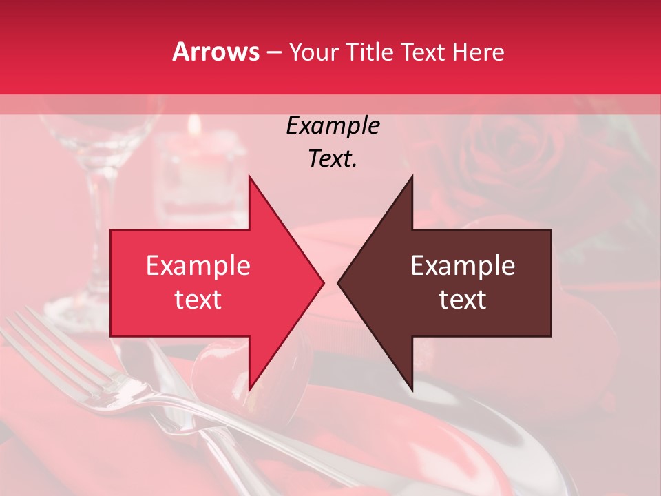 Card Flower Present PowerPoint Template