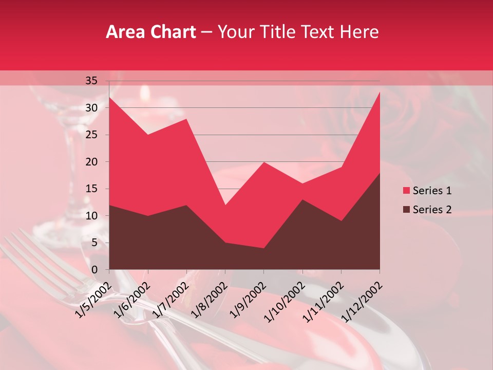 Card Flower Present PowerPoint Template