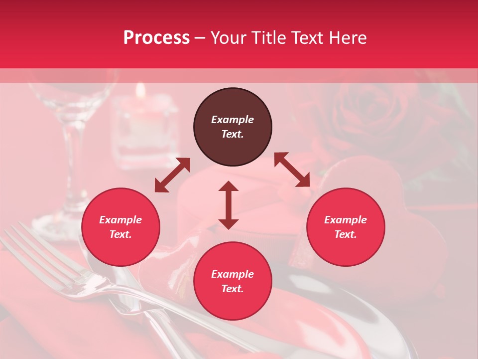 Card Flower Present PowerPoint Template