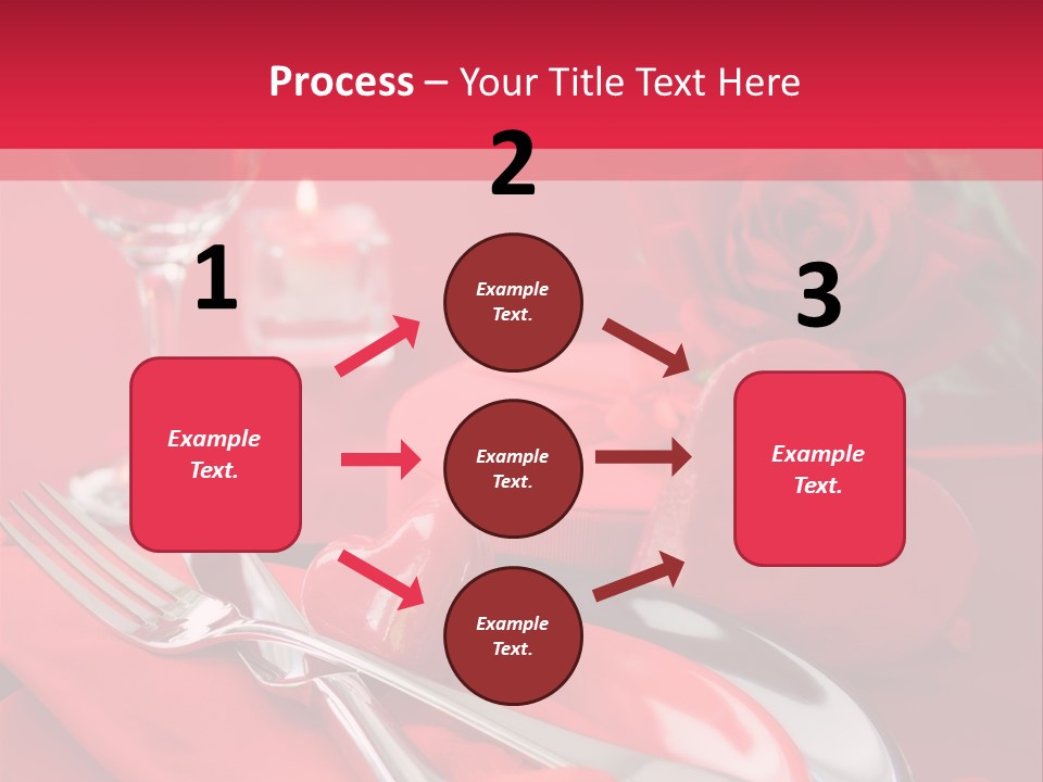 Card Flower Present PowerPoint Template