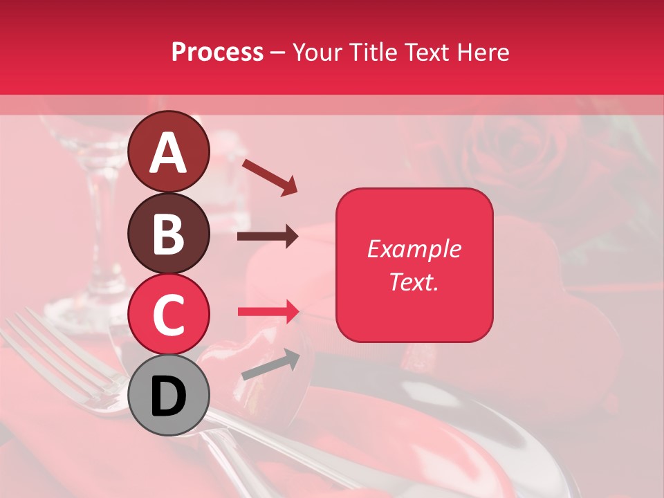 Card Flower Present PowerPoint Template