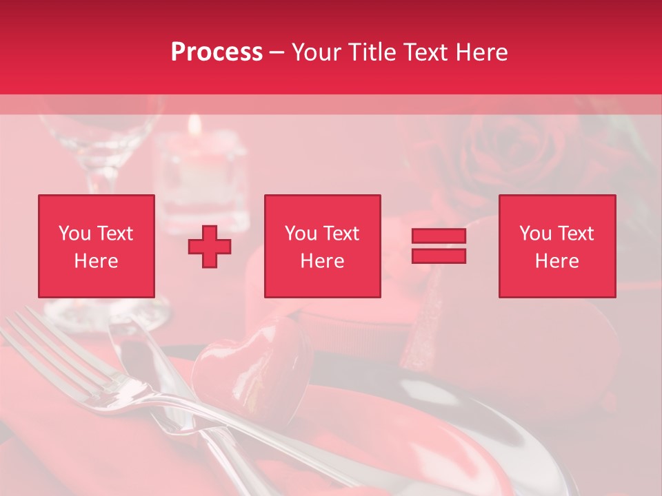 Card Flower Present PowerPoint Template