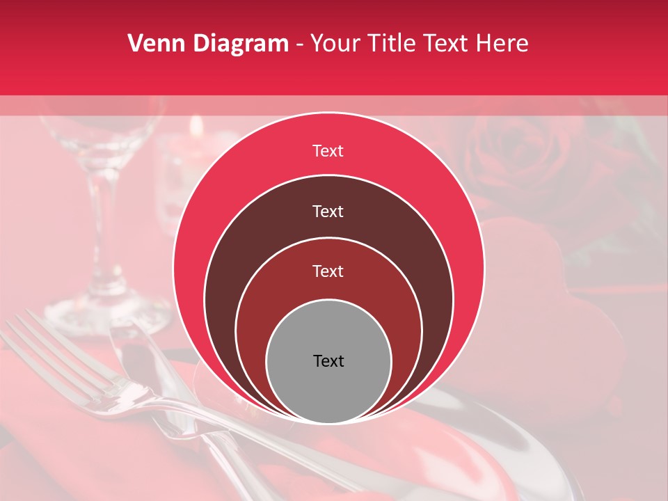 Card Flower Present PowerPoint Template