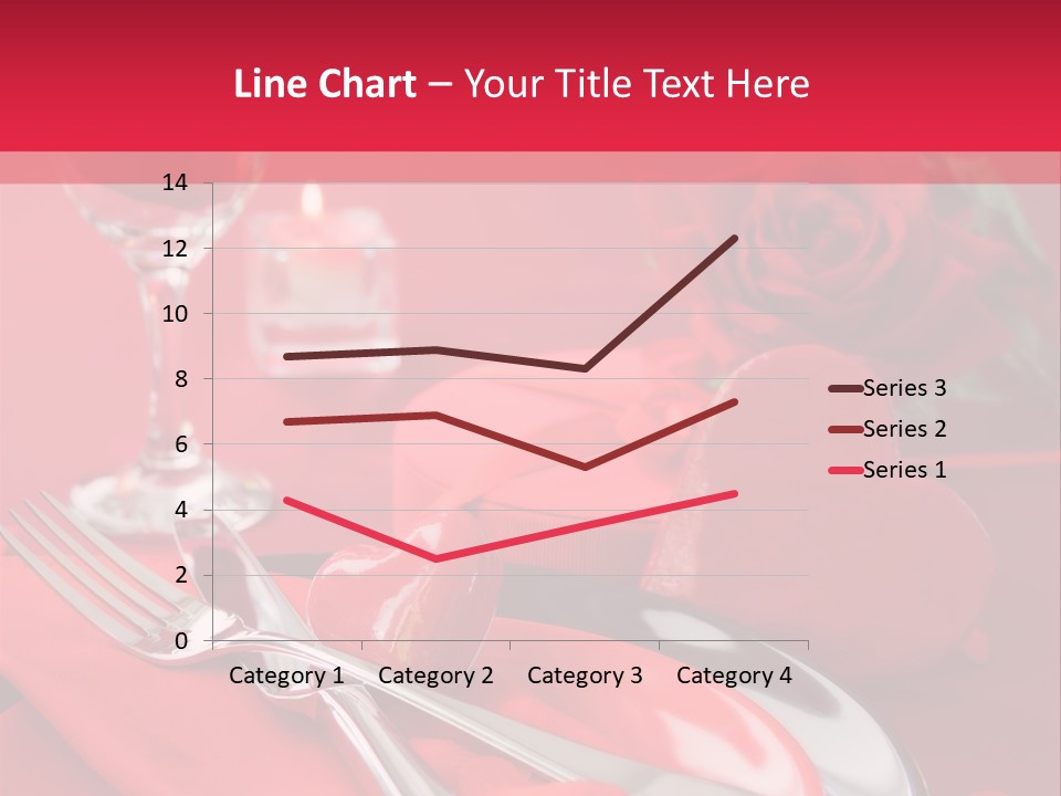 Card Flower Present PowerPoint Template