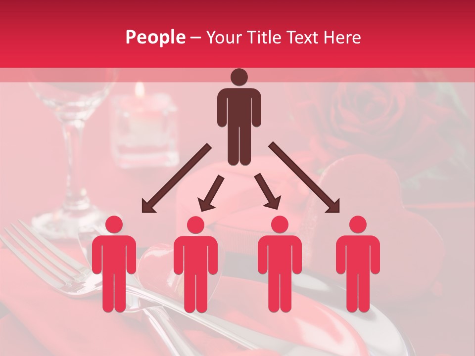 Card Flower Present PowerPoint Template