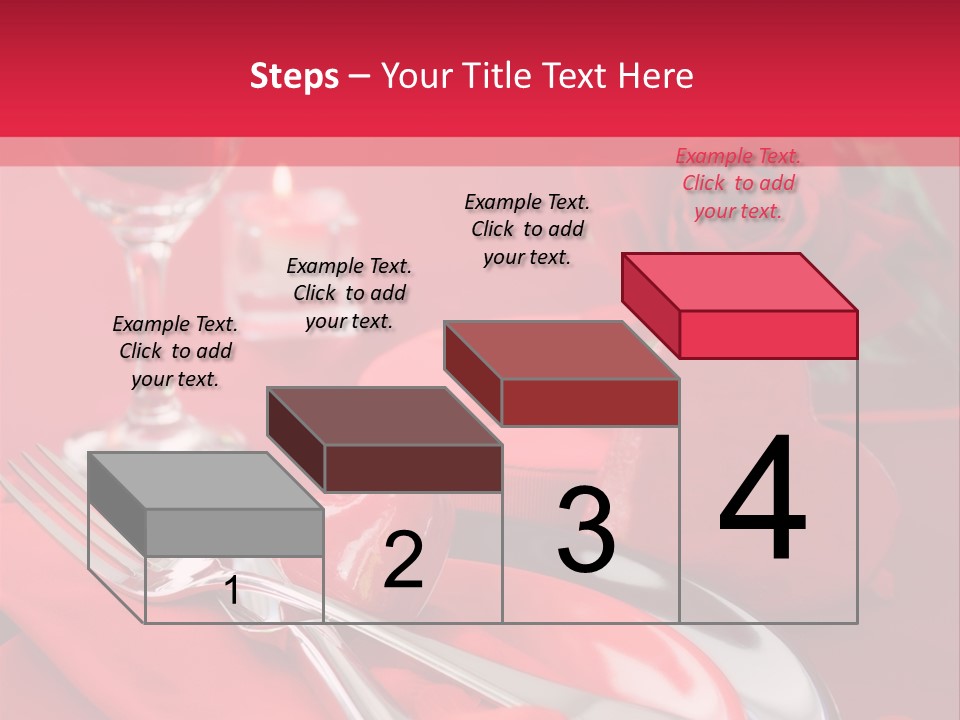 Card Flower Present PowerPoint Template