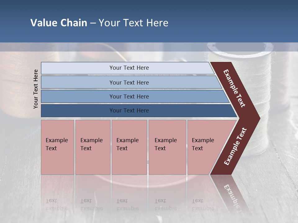 Sewing Yarn Single PowerPoint Template