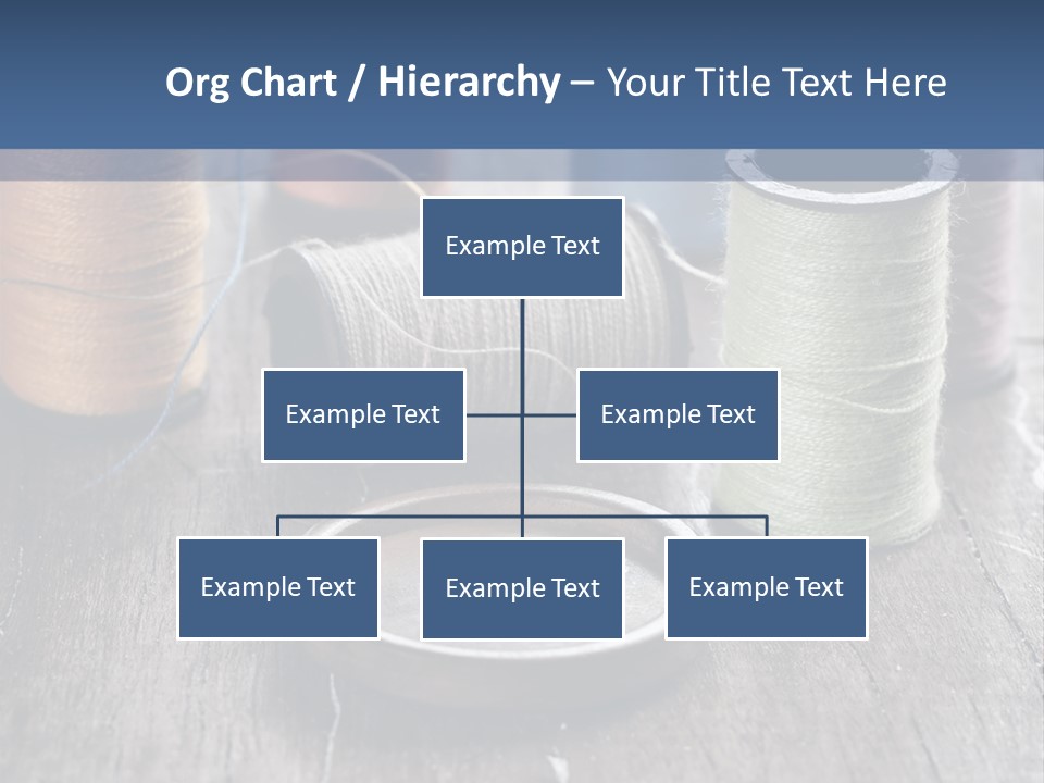 Sewing Yarn Single PowerPoint Template