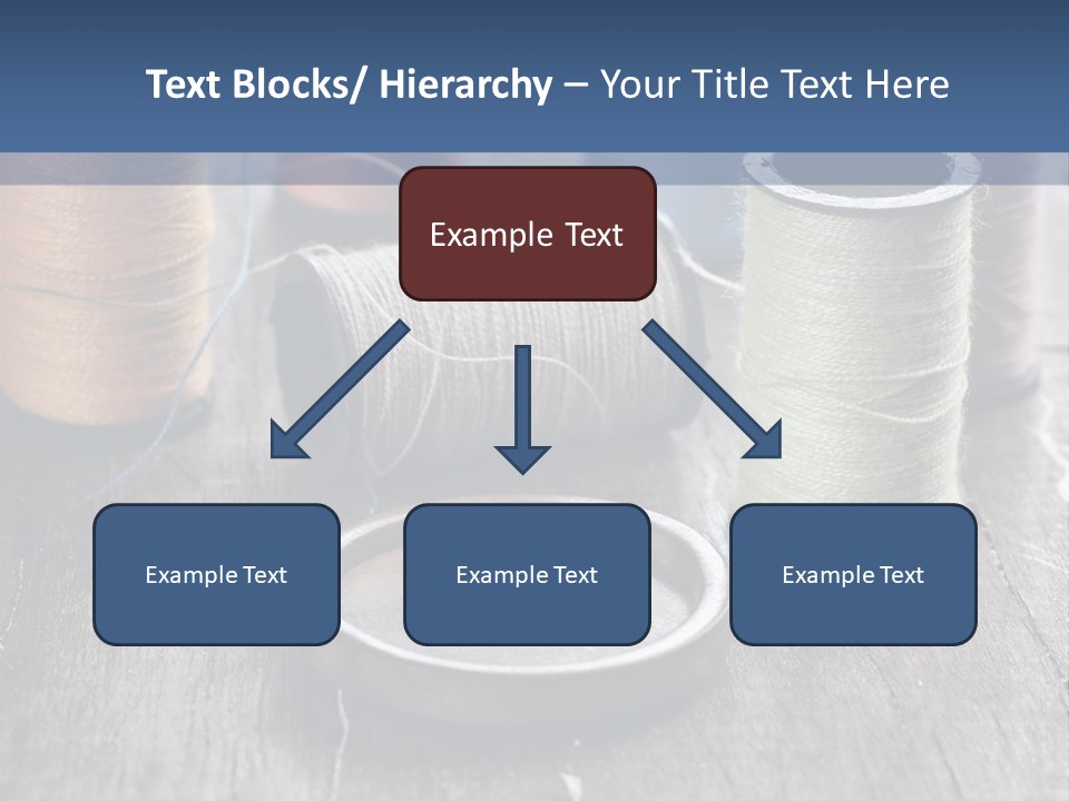 Sewing Yarn Single PowerPoint Template