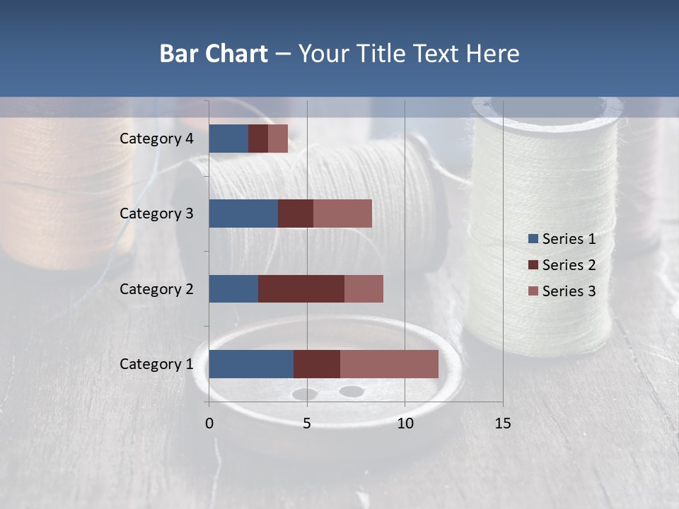 Sewing Yarn Single PowerPoint Template