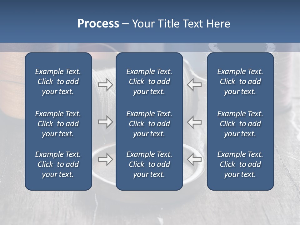 Sewing Yarn Single PowerPoint Template