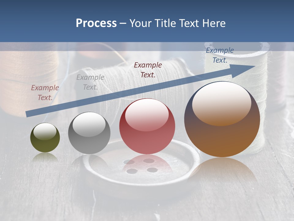 Sewing Yarn Single PowerPoint Template