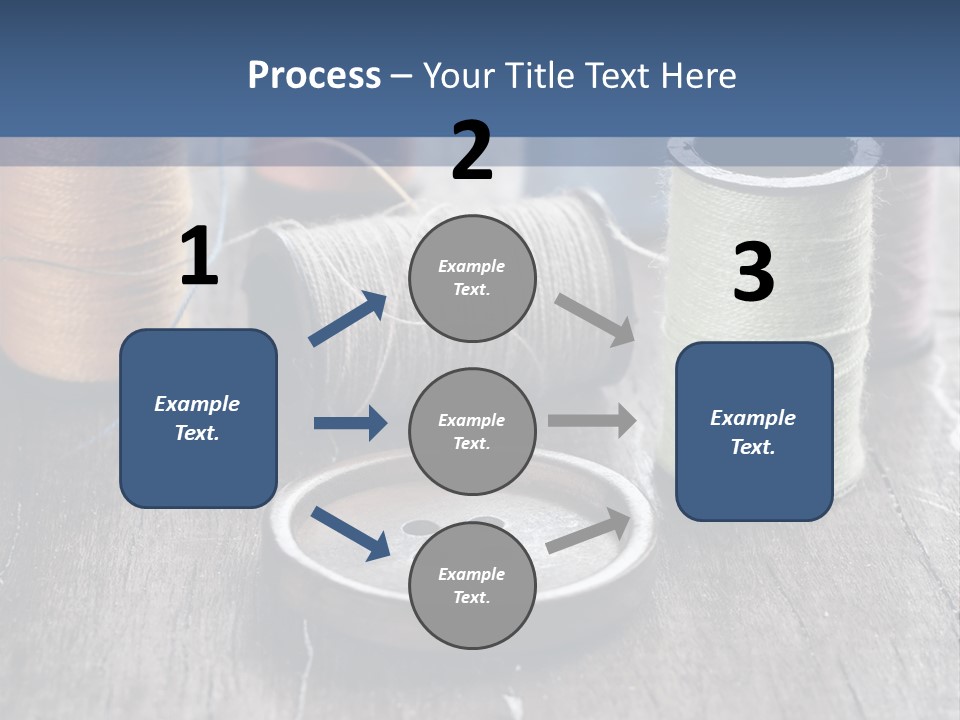 Sewing Yarn Single PowerPoint Template