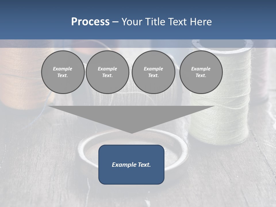 Sewing Yarn Single PowerPoint Template