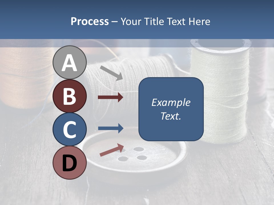 Sewing Yarn Single PowerPoint Template